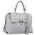 Salvatore Ferragamo Sofia Satchel Leather Medium Marrone