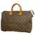 Louis Vuitton Monogram Speedy 35 Handtasche Braun