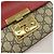 Borsa a tracolla Gucci GG Supreme Marrone Rosso - vista 9