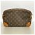 Borsa a Clutch Louis Vuitton Monogram Compiegne 28 Marrone - vista 10