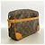 Borsa a Clutch Louis Vuitton Monogram Compiegne 28 Marrone - vista 2