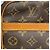 Borsa a Clutch Louis Vuitton Monogram Compiegne 28 Marrone - vista 9