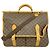 Sac à main Louis Vuitton Monogram Sac Chasse Marron