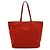 Prada Tote/Schultertasche aus rotem Nylon und Leder - Ansicht 2
