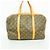 Borsa Boston Louis Vuitton Monogram Sac Souple 35 Marrone - vista 11