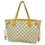Borsa Tote Louis Vuitton Damier Azur Neverfull PM Bianco