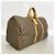 Louis Vuitton Boston Monogram Keepall 55 Castaño - vista 2