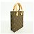 Borsa Louis Vuitton Monogram Petite Sac Plat Marrone - vista 2
