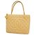 Saco Tote Chanel em couro de bezerro grão beige Bege
