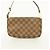 Louis Vuitton Damier Pochette Accessoires Bag/Pouch N51985 Ebene Women's Damier ebene - vista 8
