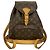 Zaino Louis Vuitton Monogram Montsouris MM Marrone