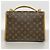 Borsa Louis Vuitton Monogram Bel Air M51122 Marrone - vista 11