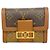 Cartera Louis Vuitton Tri-fold Castaño
