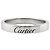 Cartier C Ehering Silber - Ansicht 3