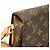 Louis Vuitton Monogram Saint Cloud GM Schultertasche Braun - Ansicht 8