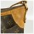 Bolso de hombro Louis Vuitton Monogram Odeon PM Castaño - vista 8