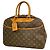 Bolso Louis Vuitton Monogram Deauville Castaño