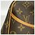 Bolso Louis Vuitton Monogram Deauville Castaño - vista 7
