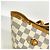 Borsa Tote Louis Vuitton Damier Azur Neverfull MM Bianco - vista 7