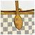 Borsa Tote Louis Vuitton Damier Azur Neverfull MM Bianco - vista 9