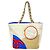 Chanel Multi-color Canvas Tote Bag Weiß Mehrfarben