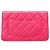 Portafoglio a spalla con catena Chanel Matelassé Rosa - vista 10