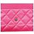 Portafoglio a spalla con catena Chanel Matelassé Rosa - vista 9