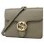 Borsa a tracolla Gucci Interlocking G Marrone