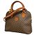 Céline Celine Macadam Brown 2-Way Handtasche Braun