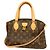 Borsa Louis Vuitton Monogram Rivoli PM Marrone