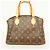Borsa Louis Vuitton Monogram Rivoli PM Marrone - vista 10