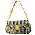 Borsa Louis Vuitton Monogram Denim Mini Pleated Raye Blu