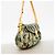 Borsa Louis Vuitton Monogram Denim Mini Pleated Raye Blu - vista 2