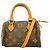 Borsa a mano Louis Vuitton Monogram Mini Speedy M41534 Marrone