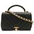 Chanel V-stitch Coco Mark Handtasche Schwarz