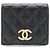 Cartera compacta acolchada CHANEL Métiers d'Art Collection Negro Blanco - vista 2