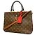 Borsa Louis Vuitton Monogram Millefeuille Marrone Nero Rosso