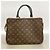 Borsa Louis Vuitton Monogram Millefeuille Marrone Nero Rosso - vista 12