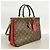 Borsa Louis Vuitton Monogram Millefeuille Marrone Nero Rosso - vista 2
