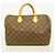 Bolso Louis Vuitton Monogram Speedy 35 Castaño - vista 13