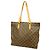 Bolso Cabas Piano Monogram Louis Vuitton Castaño