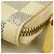 Louis Vuitton Damier Azur Zippy Organizer Long Wallet N60012 Bianco - vista 5