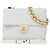 Chanel Vintage Square Classic Flap Quilted Lambskin Small Bianco