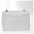 Chanel Vintage Square Classic Flap Quilted Lambskin Small Bianco - vista 2