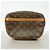 Bolso de hombro Louis Vuitton Monogram Jeune Fine Castaño - vista 10