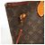 Borsa Tote Louis Vuitton Monogram Neverfull MM Marrone - vista 6
