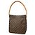 Louis Vuitton Monogram Looping GM Schultertasche Braun