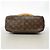 Borsa a tracolla Louis Vuitton Monogram Looping GM Marrone - vista 3