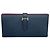 Hermès Portafoglio lungo Hermes Bearn Soufflet Verso Blu Porpora