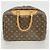 Borsa Louis Vuitton Monogram Deauville M47270 Brown Marrone - vista 11